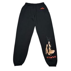 Deadly Doll Jessi Jo Stark Trash Sweatpants Medium Joggers Streetwear